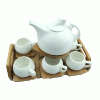 Porcelain Tea Cup Set ZA-A015 from HANGZHOU ZAZO INDUSTRY TRADING CO.LTD, SHANGHAI, CHINA